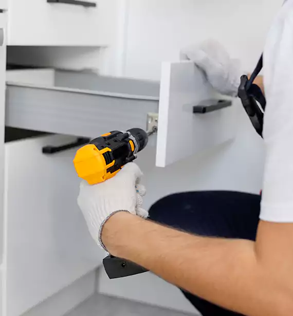 Bathroom Cabinet Remodel in Lakota