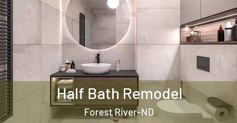 inner Bathroom imggen Half Bath Remodel Forest River-ND