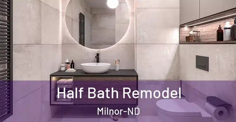 inner Bathroom imggen Half Bath Remodel Milnor-ND