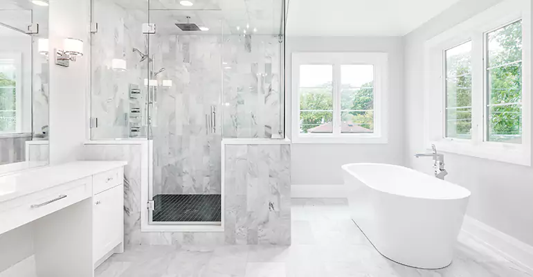 Full Shower Remodel in Lakota