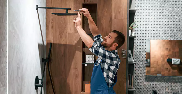Local Shower Remodel in Lakota