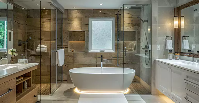 Master Suite Bathroom Remodel in Lakota, ND