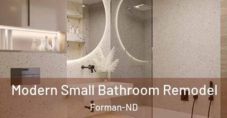 inner Bathroom imggen Modern Small Bathroom Remodel Forman-ND