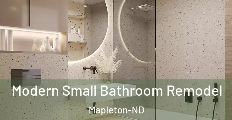 inner Bathroom imggen Modern Small Bathroom Remodel Mapleton-ND