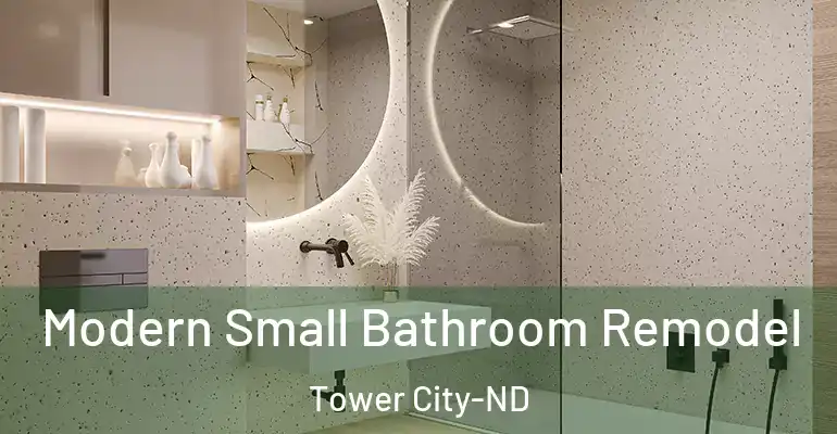 inner Bathroom imggen Modern Small Bathroom Remodel Tower City-ND