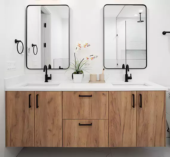 Why Choose Vanguard Bathroom Remodeling for Quality Bathroom Cabinet Remodel Services in Lakota, ND?