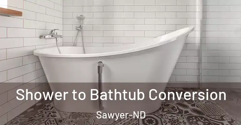 inner Bathroom imggen Shower to Bathtub Conversion Sawyer-ND