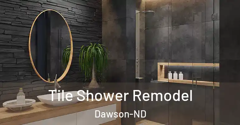 inner Bathroom imggen Tile Shower Remodel Dawson-ND