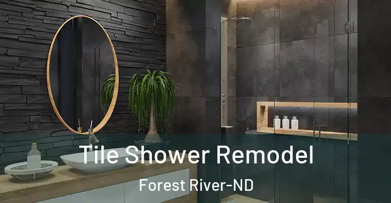 inner Bathroom imggen Tile Shower Remodel Forest River-ND