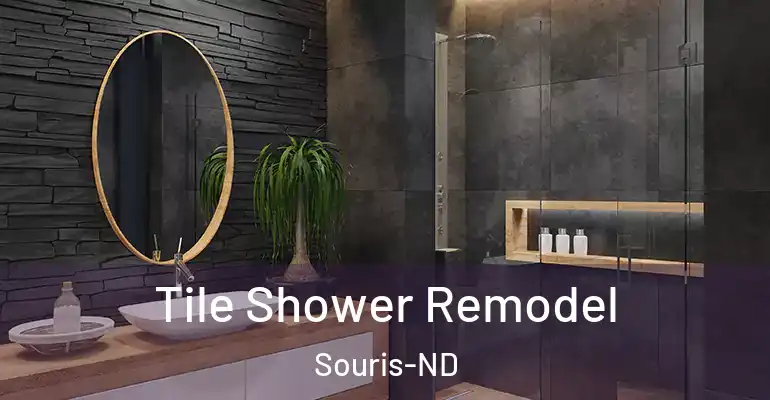 inner Bathroom imggen Tile Shower Remodel Souris-ND