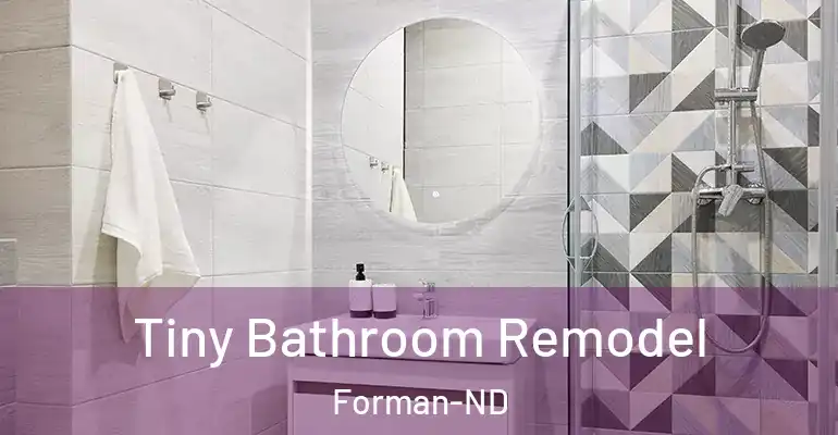 inner Bathroom imggen Tiny Bathroom Remodel Forman-ND