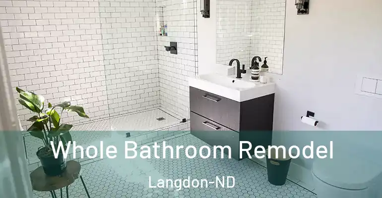 inner Bathroom imggen Whole Bathroom Remodel Langdon-ND